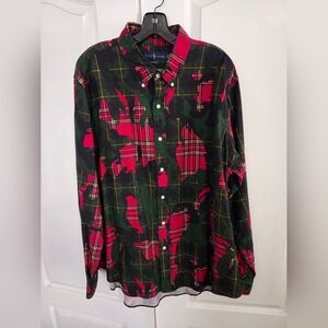 Polo Ralph Lauren Camo Plaid Shirt